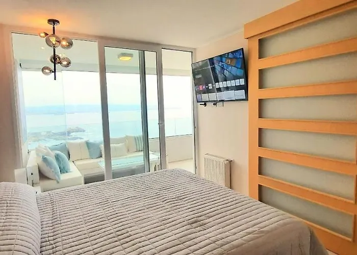 Acogedor Y Hermoso Departamento Con Vista Al Mar