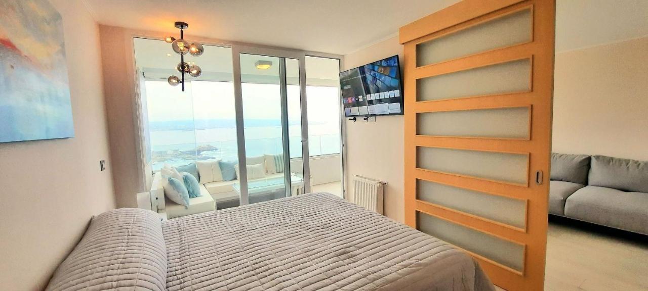 Acogedor Y Hermoso Departamento Con Vista Al Mar Vina del Mar