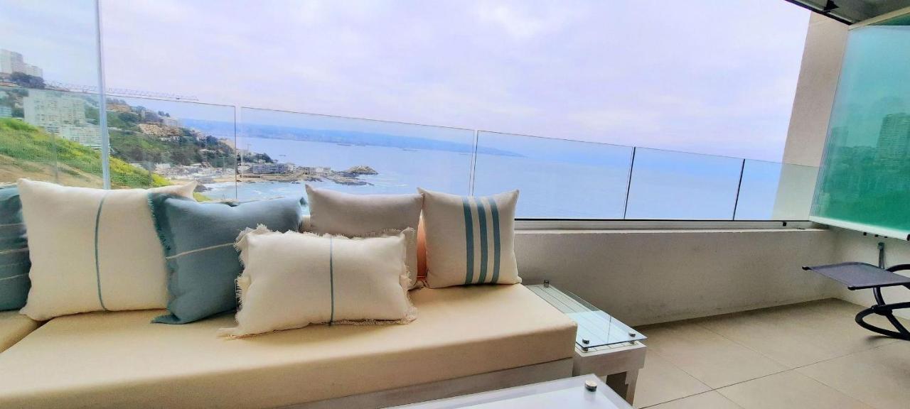 Acogedor Y Hermoso Departamento Con Vista Al Mar Vina del Mar